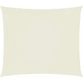 vidaXL Zonnescherm rechthoekig 2,5x3 m oxford stof crèmekleurig