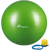 Tresko Yogabal Groen 55 cm, Trainingsbal, Pilates, gymbal
