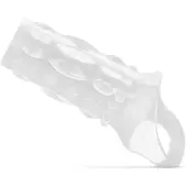 EasyToys Genopte Open Penis Sleeve - Transparant