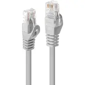 Lindy RJ-45 verbindingskabel (M) naar RJ-45 (M) 20 m UTP CAT 5e zonder haak grijs