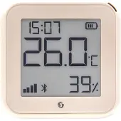 Shelly Temperatuur- en luchtvochtigheidssensor H&T Gen3 | WiFi, Bluetooth | Ivoor
