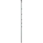 vidaXL Schuttingpalen 15 st 120 cm gegalvaniseerd staal zilverkleurig