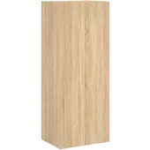 vidaXL Tv-wandmeubel 40,5x30x102 cm bewerkt hout sonoma eikenkleurig