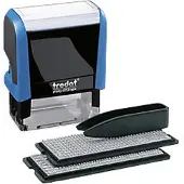 Trodat Printy 4913 blauw, D-I-Y stempel