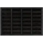 vidaXL Deurmat rechthoekig 40x60 cm rubber en kokosvezel