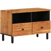 vidaXL Tv-meubel 70x33x46 cm massief acaciahout