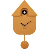Karlsson Klok Modern Cuckoo ABS Ochre Yellow