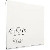 Smit Visual Design frameloos whiteboard emaille - Rond - 58x88 cm