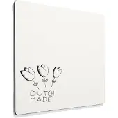 Smit Visual Design frameloos whiteboard emaille - Rond - 98x198 cm