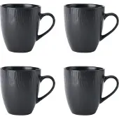 MIKASA Jardin Midnight 420ml Mok 4 Eenheden