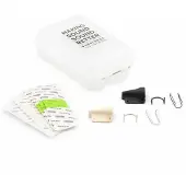 Bubblebee The Mic Hiding Kit For Sennheiser ME 2-II, Black & White