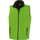 Result Rt232 Printable Soft Shell Bodywarmer Winddicht | Maat: L