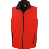 Result Rt232 Printable Soft Shell Bodywarmer Winddicht | Maat: M