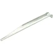 Pricenet 6x grondpennen/tentharingen aluminium geribbeld 18,5 cm - Tentharingen