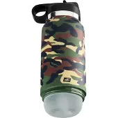 PDX - Fap Flask Happy Camper - masturbator in een veldfles (groen-zwart)