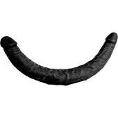 Kiotos COX Cox - Dubbele Dildo 35 cm - Zwart