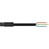 Wago Winsta 3-Pool Vooraf Geassembleerde Kabel 3M Zwart - 774-9993/207-301