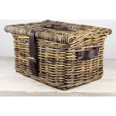 Migo Styling Bakfietsmand Middel met deksel Brown