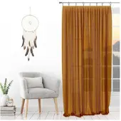 Soleil D Ocre Vitrages SPIRIT dames 135x250 cm