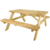 Thuishout Picknicktafel Deluxe 150 x 70 cm