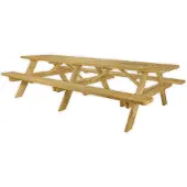 Thuishout Picknicktafel Deluxe 300 x 75 cm