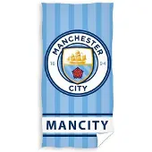 Manchester City Strandlaken - 70x140 cm - Blauw