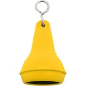 Combicraft Hotel sleutelhanger Mayfair met open onderkant 41x70mm geel - 10 stuks