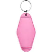 Combicraft Blanco Hunter hotel sleutelhanger 410x88mm roze - 10 stuks