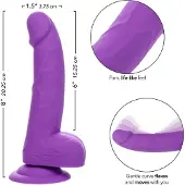Calexotics Neon Siliconen Studs 6 inch