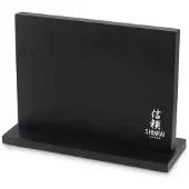Shinrai Japan Magnetisch Messenblok - Dubbelzijdig Messenblok Zonder Messen - Messenhouder Zwart