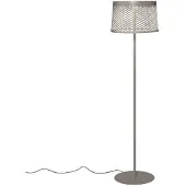 Foscarini Twiggy Grid Lettura Buitenvloerlamp Greige