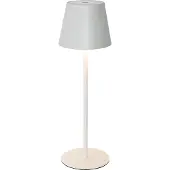QAZQA Tafellamp wit incl. LED dimbaar en oplaadbaar IP54 - Murdock