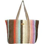 Enrico Benetti Rieten Strandtas Marbella Multicolor 2