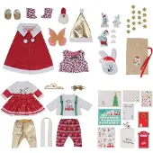 Baby Born Adventskalender, 43 cm, setje kleding voor poppen, geschikt voor kinderen vanaf 3 jaar