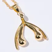 Selfness ODE Women Clitoris halsketting - Goud Kleur