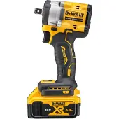 DeWalt Schroefsleutel Impact 1/2" 18V DCF921P2LRT, 406Nm, 2x5.0Ah, TSTAK-systeem, veiligheidsketting, geen oplader, met bevestigingskoord, hoge prestaties voor professioneel gebruik