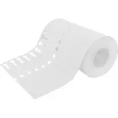 Combicraft beschrijfbare sleufetiketten wit 120x13mm - per 1000 stuks
