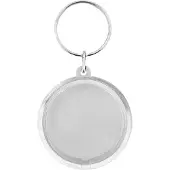 Combicraft Plexiglas sleutelhanger blanco cirkel klein Ø43mm - 50 stuks