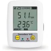 Eti - WiFi - Luchtvochtigheid & Temperatuur Logger - Instelbare Alarmen - Gratis Software