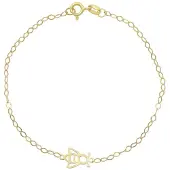 SKY Baby/Kinder Armband Bijtje 14K Goud