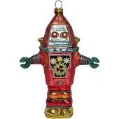 Jack Mensinga Kerstcollectie Robot kerstbal -