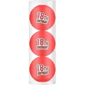 Legend Golfpresentjes-3 Golfballen 18 jaar happy birthday-Golfcadeau-Golfgadget-Golfballen-Golfer-Golfaccessoires