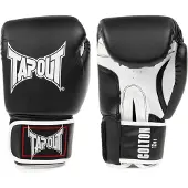 TAPOUT Colton Artificial Leather Boxing Gloves Zwart 14 oz