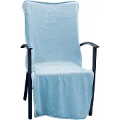 Linnick Tuinstoel Handdoek Stoel Handdoek Microvezel 136x57cm + 15 - blue