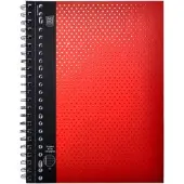 Soho Collegeblok College Lijnen 23-rings A4 Rood