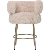 Ptmd barkruk hair - 67x64x94cm
