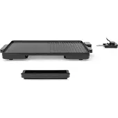 Tristar BP-2750 Bakplaat Modern design - Groot bakoppervlak 49 x 27 cm - Geschikt voor op de camping - BBQ