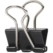 Creativ Company Foldback Clips 19mm Zwart 40 stuks