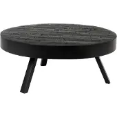 Puur Sauda salontafel 75 cm zwart