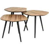 Puur Novi bijzettafelset (Set van 3)